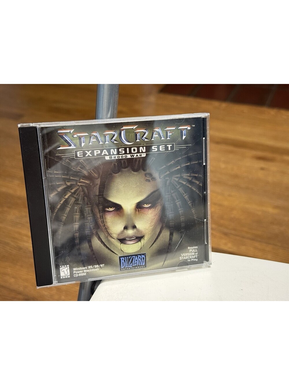 Starcraft Brood War Expansion Set PC Game CD-Rom (1998 Blizzard)